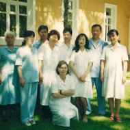 коллектив клиники Доктор Ким , Ташкент. 2002 г.